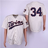 Twins 34 Kirby Puckett Cream 1969 Throwback Jersey Dzhi,baseball caps,new era cap wholesale,wholesale hats